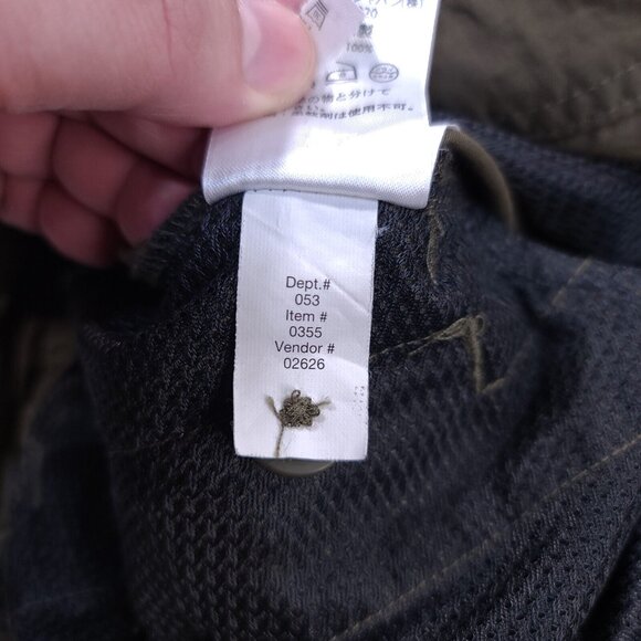 Eddie Bauer Pants Mens 36x30 Travex Green Outdoor Hiking Straight Lightweight - Picture 10 of 10